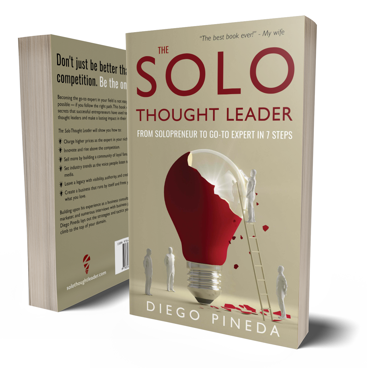 Solo Thought Leader Cover and Back Cover